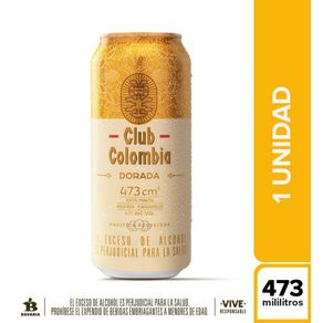 Cerveza CLUB COLOMBIA Latón Cerveza (473  ml)