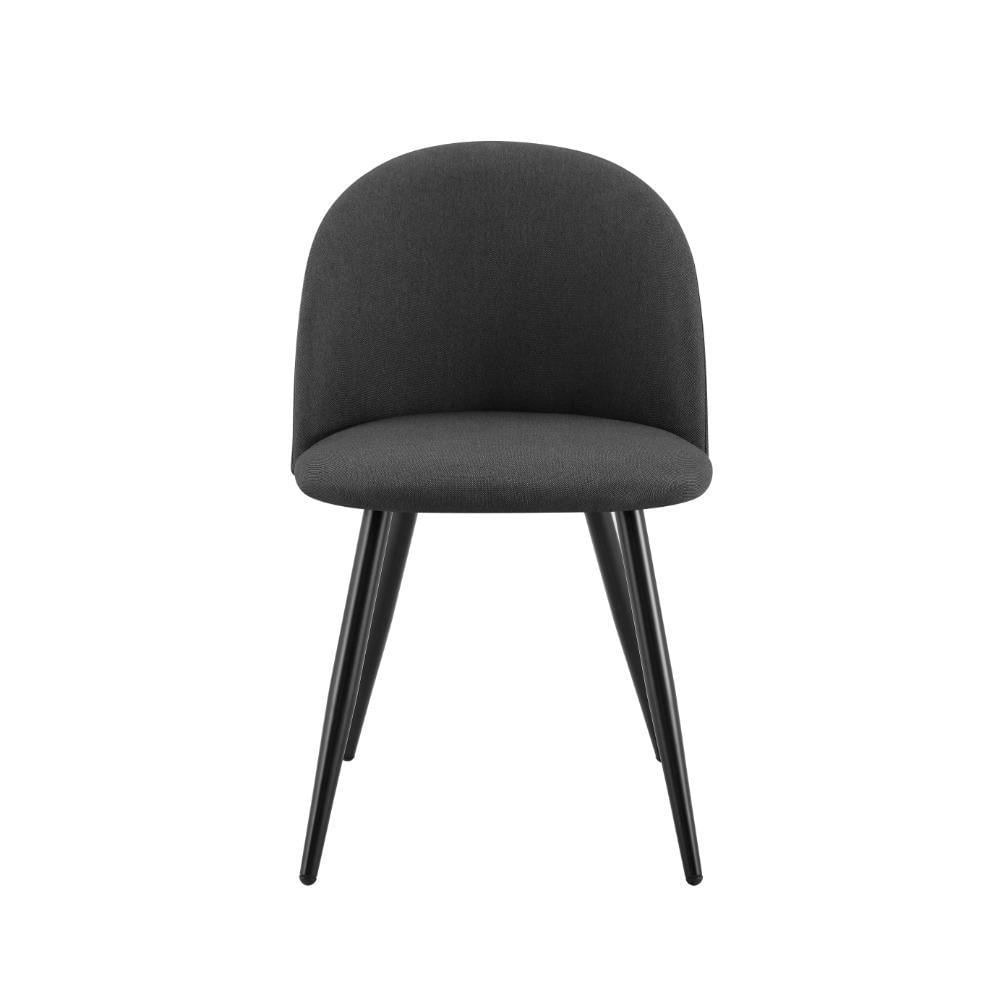 Set De 4 Sillas Core, Color Negro, Con Espaldar Y Diseño Moderno img #4