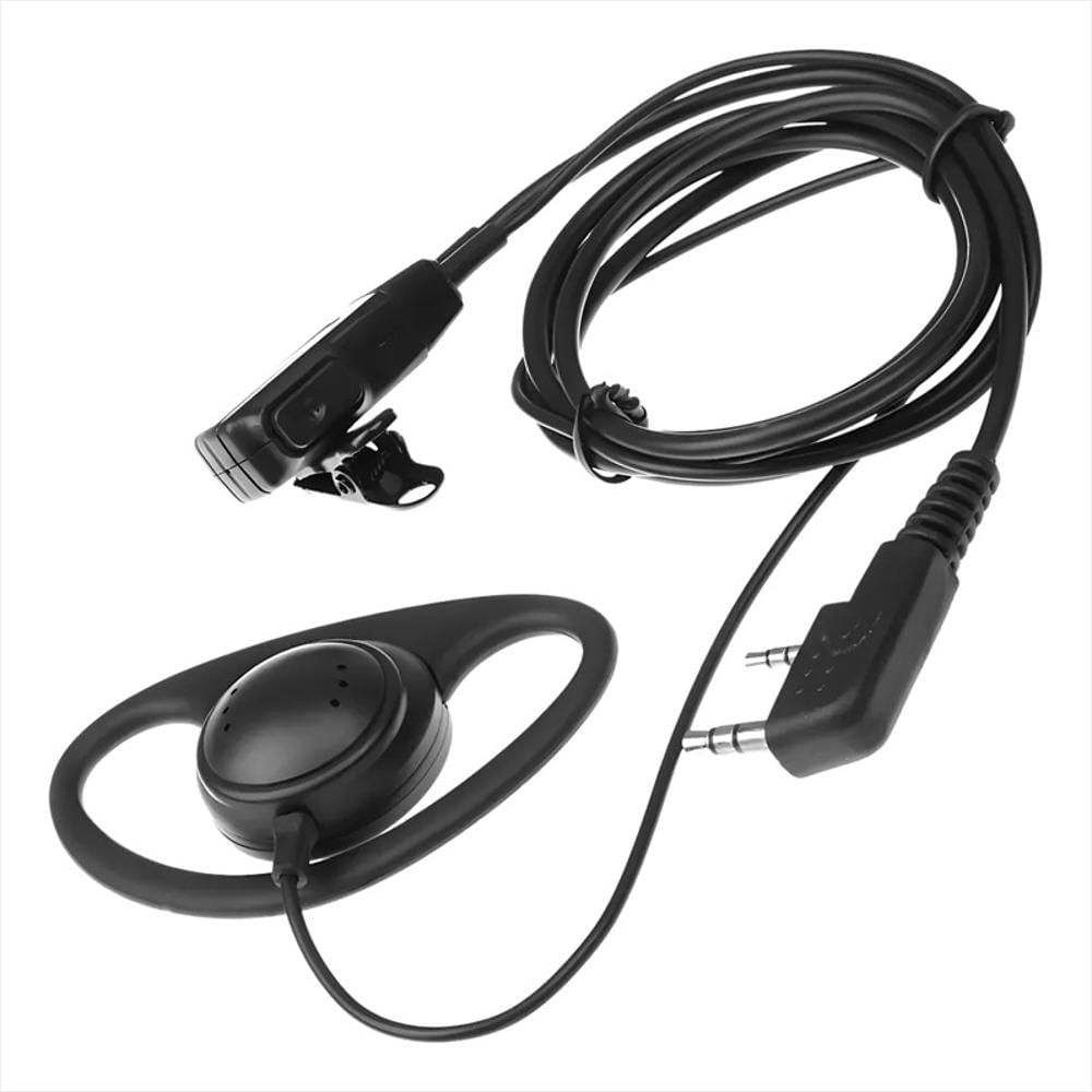 Auricular Manos Libres Para Radio Tipo D Con Micrófono Y Ptt Integrado img #1
