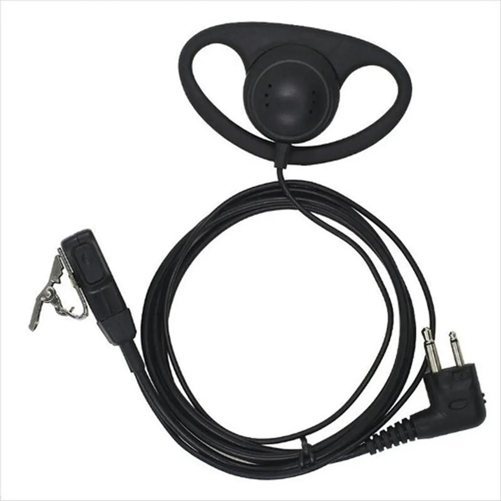Auricular Manos Libres Para Radio Tipo D Con Micrófono Y Ptt Integrado img #3