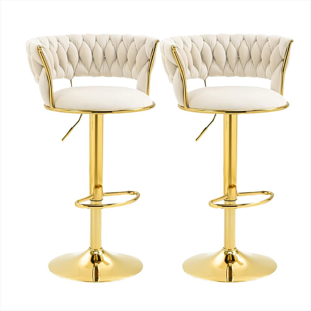 Set X2 Silla Bar Butaco Alta Giratoria Barra Bar Reflarisa img #1