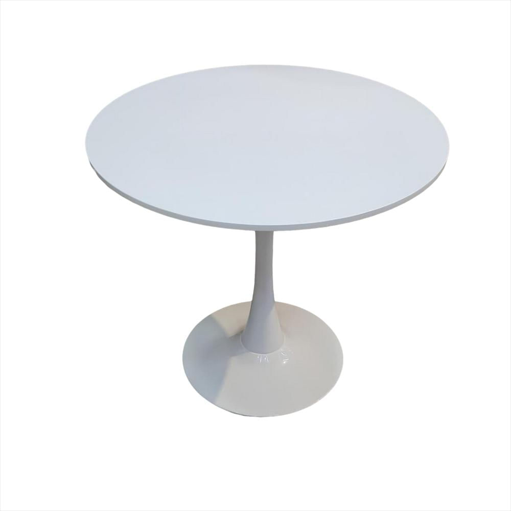 Mesa Redonda Coffee En Mdf De 80 Cm Negra img #2