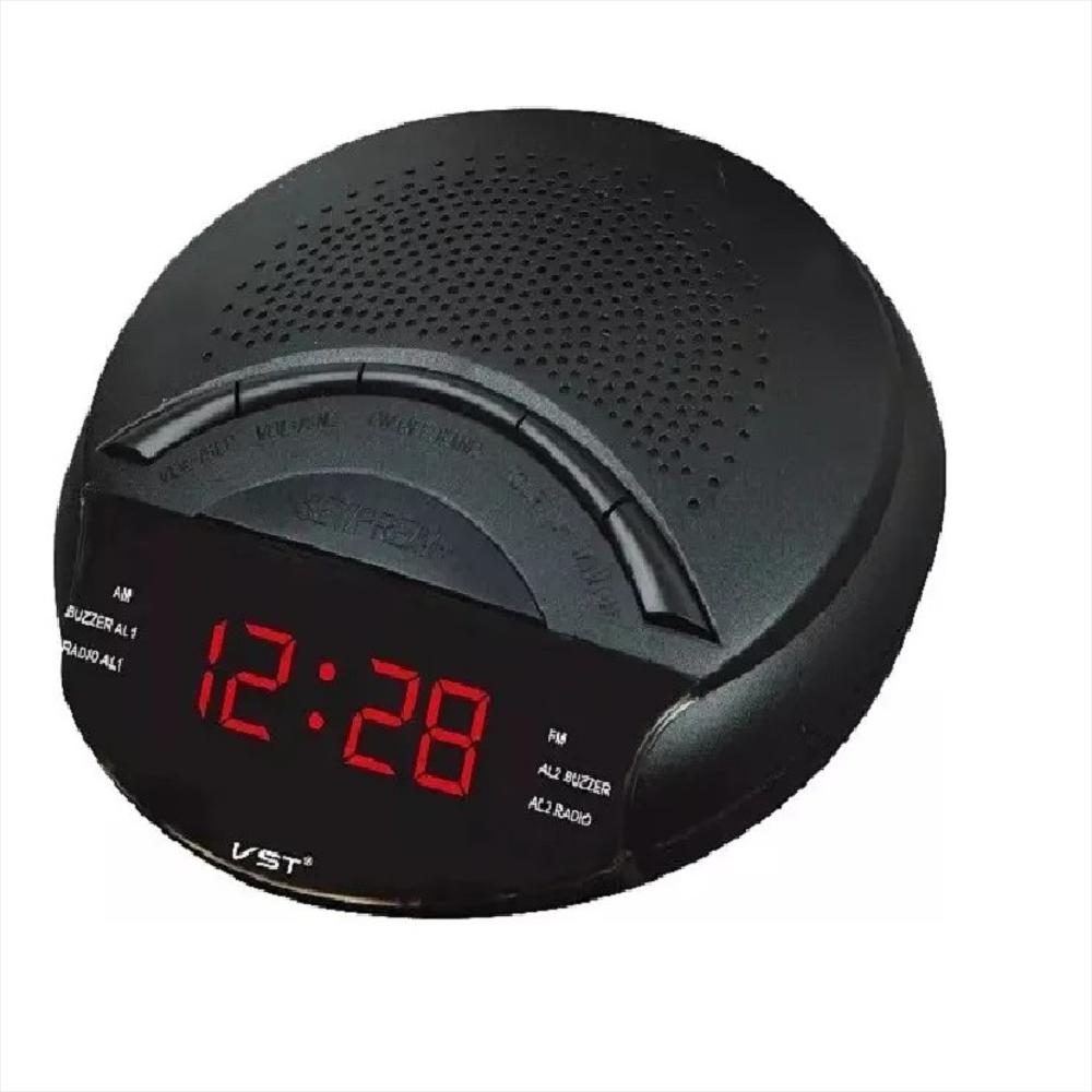 Reloj Despertador Digital 24 Horas Mesita Noche img #1