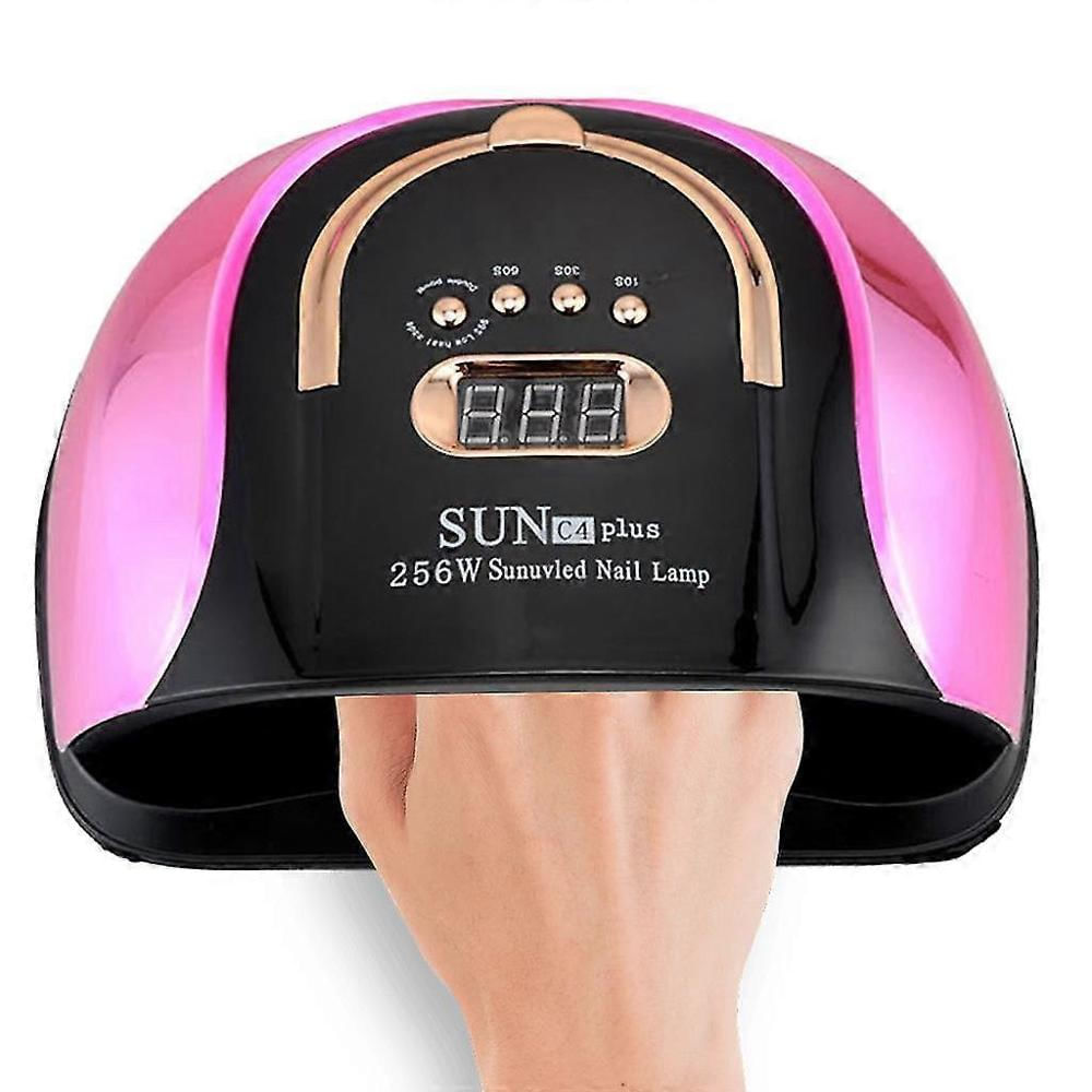 Lámpara Profesional De Manicura 256W Secado Semipermanente Rosa img #1