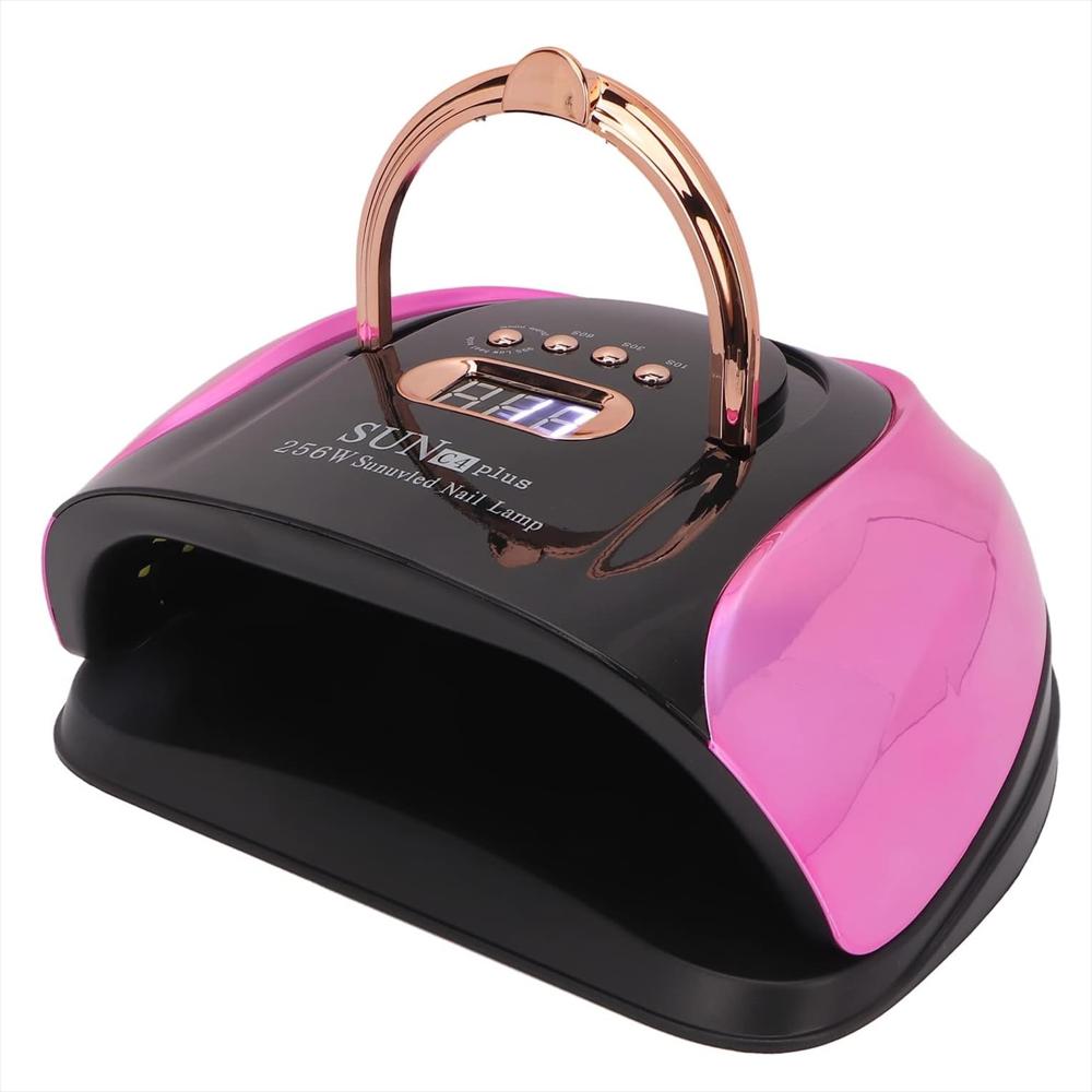 Lámpara Profesional De Manicura 256W Secado Semipermanente Rosa img #2