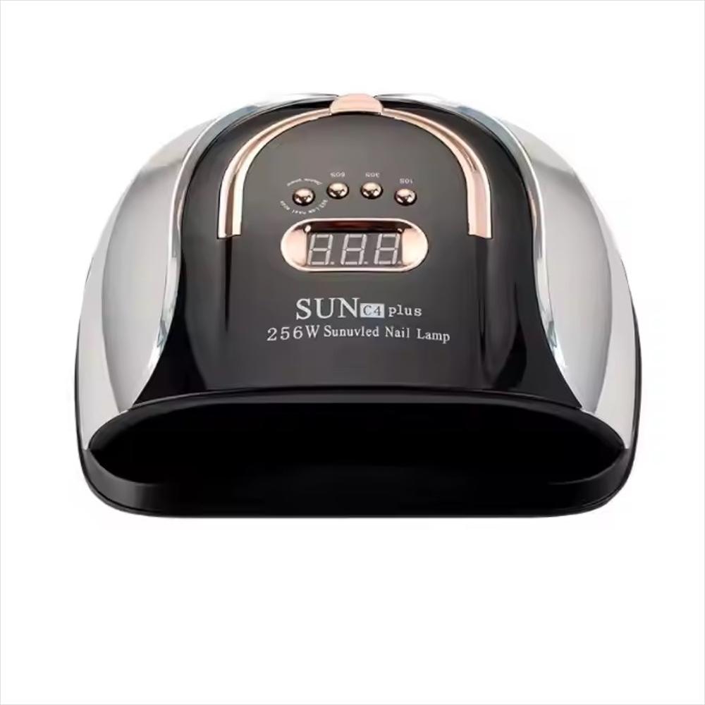 Lámpara Profesional De Manicura 256W Secado Semipermanente Plata img #1