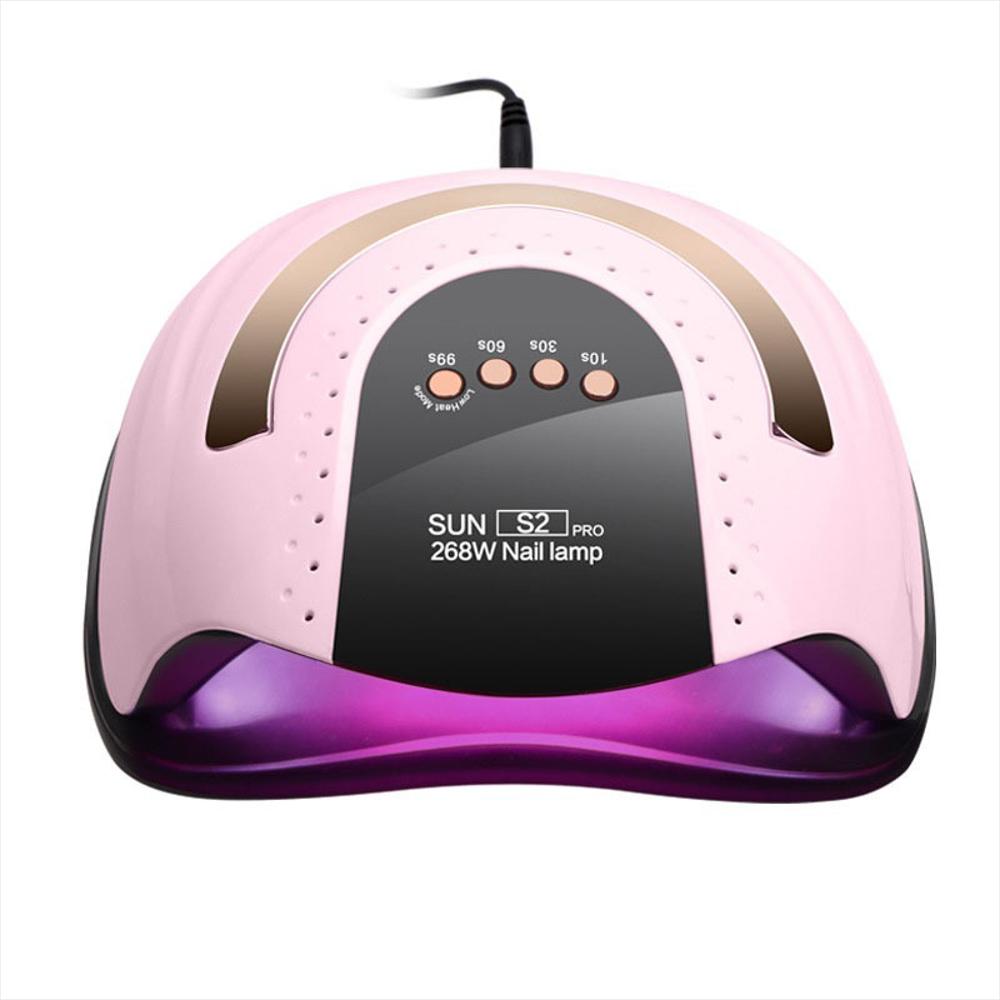 Lámpara Profesional De Manicura 268W Secado Semipermanente Rosa img #2