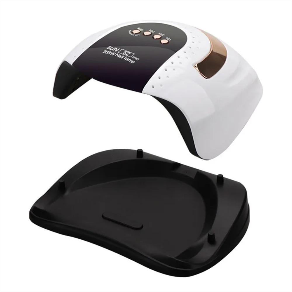 Lámpara Profesional De Manicura 268W Secado Semipermanente Blanca img #2