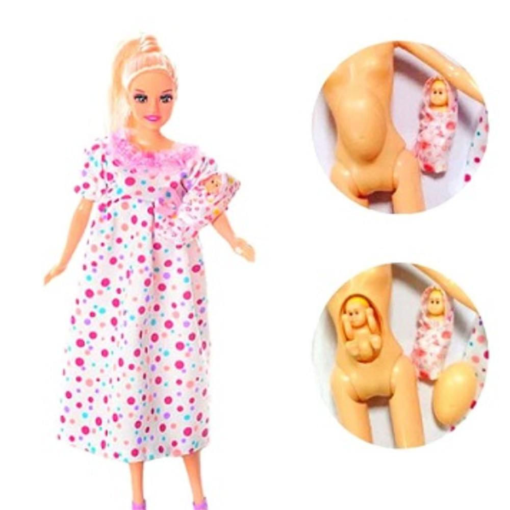 Muñecas Embarazada Bebe Juguetes Niñas Juguetería img #3