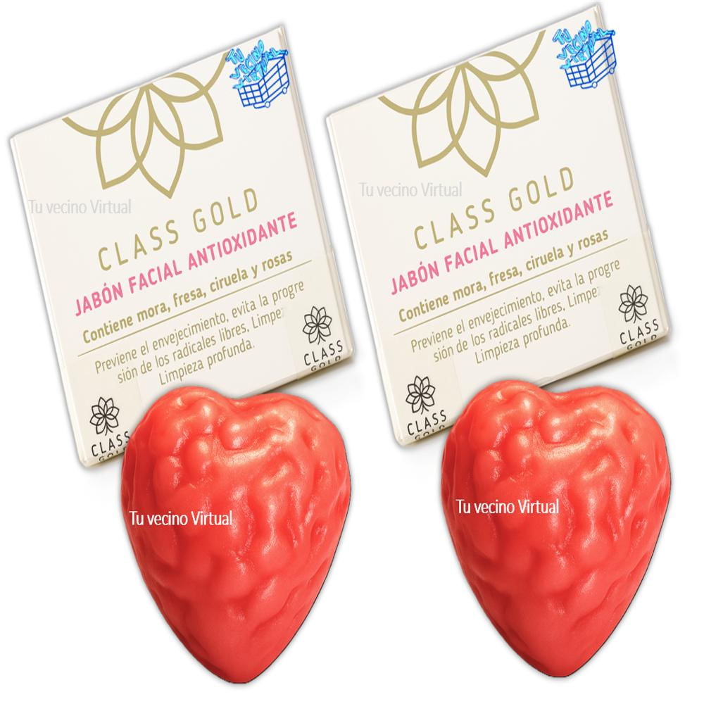 Jabon Facial Antioxidante Class Gold X2