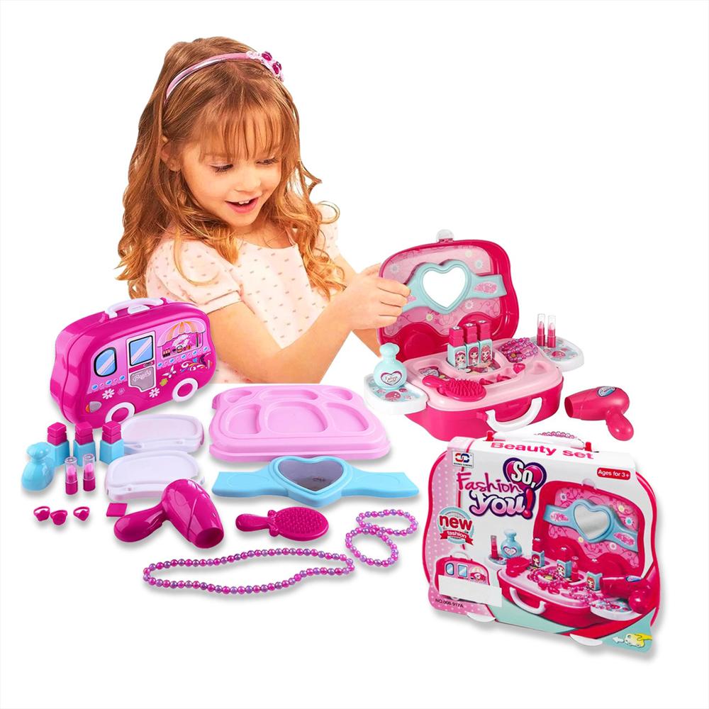Maleta Tocador Juguetes Niñas Accesorios Jugueteria img #1