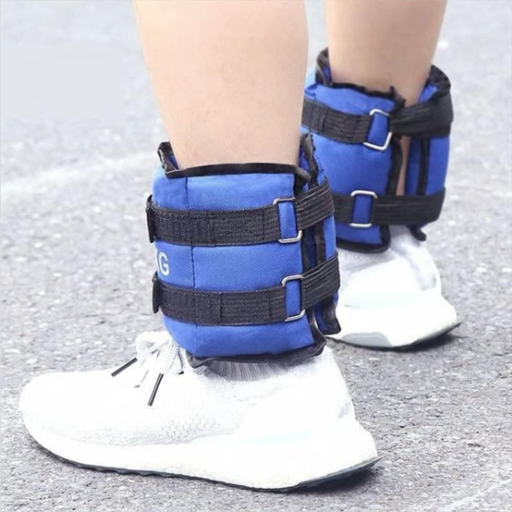 Kit De Pesas Tobilleras Deportivas Ajustables 5 Kilos img #2