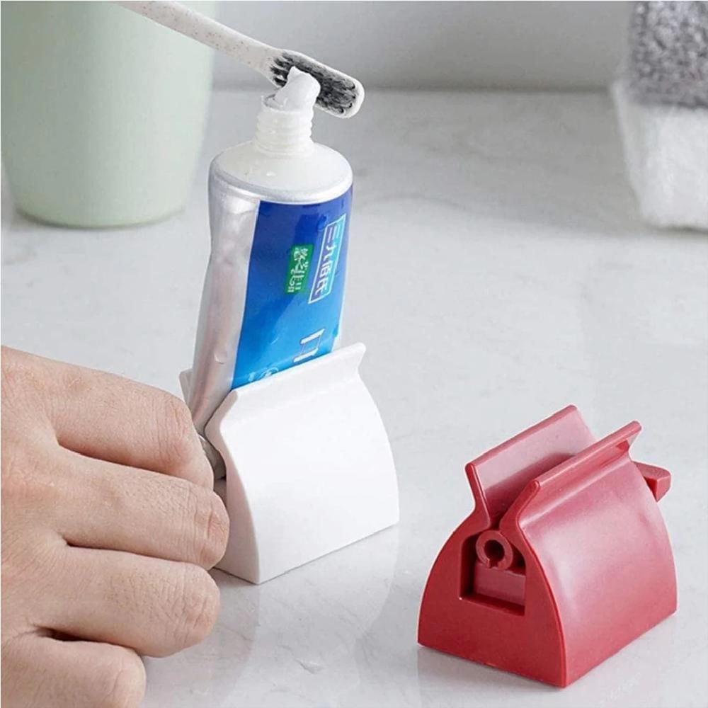 Exprimidor De Cremas En Barra Para Baño O Tocador Rojo img #2
