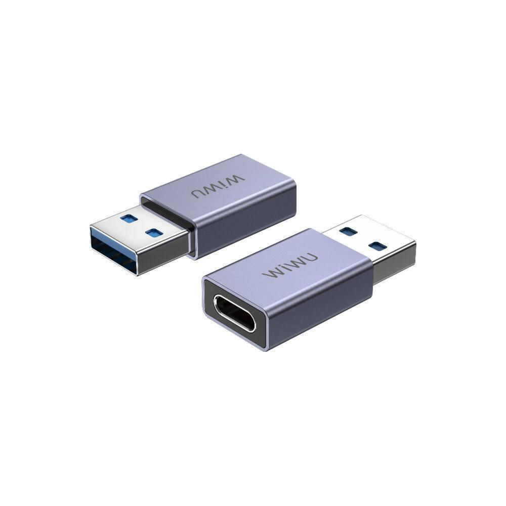 Adaptador Wiwu Wi C031 3 Pack Gris img #3
