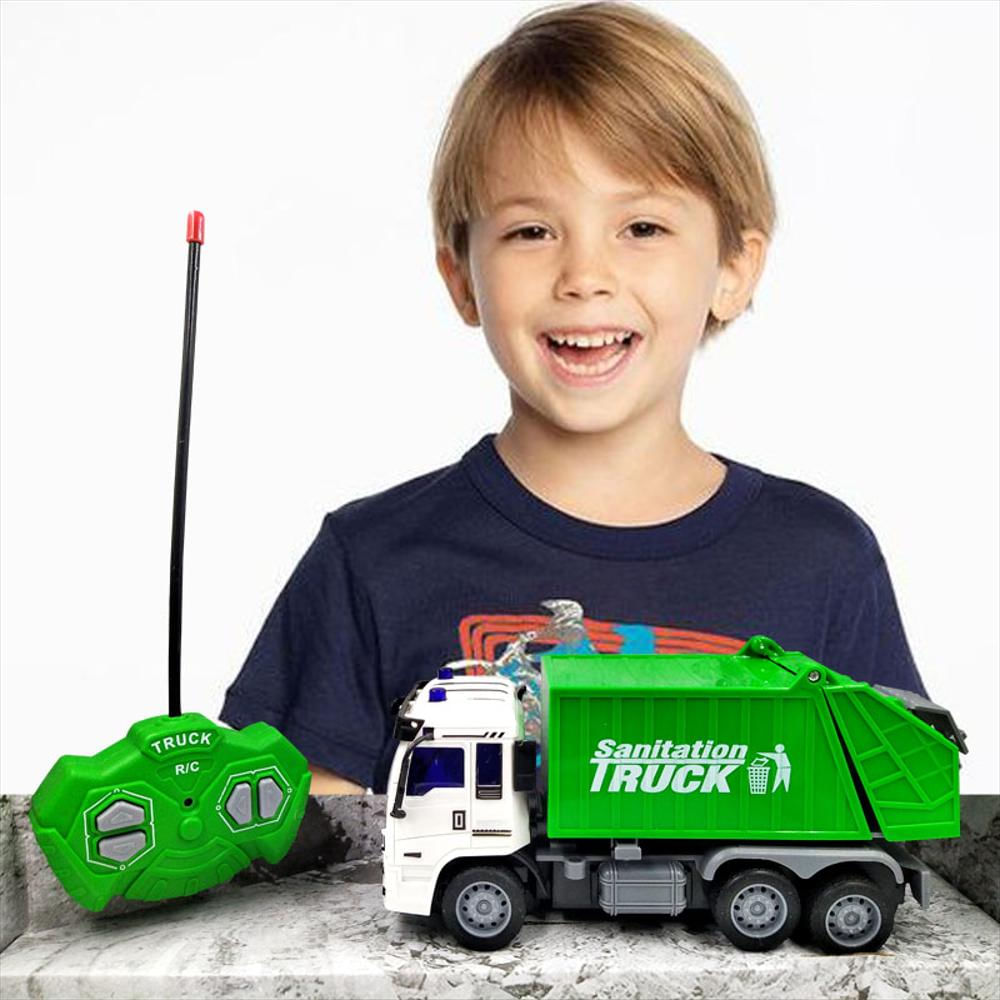 Carro Basura Control Remoto Juguete Niños Vehículo img #1