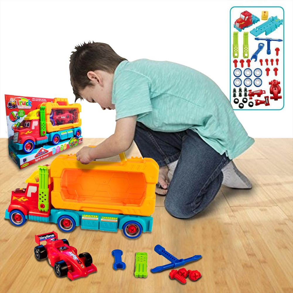 Niñera Camión Juego Carro Juguetería Tractomula Didáctico img #1