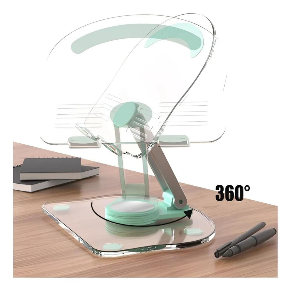 Soporte Laptop Tablet Celular Ajustable Giratoria 360° Plegable img #4