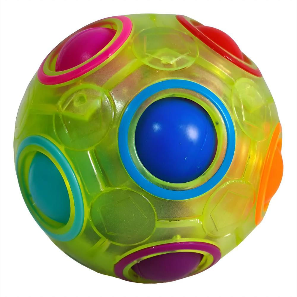 Pelota Rubik Esfera Destreza Ingenio Rainbow Ball Didáctica img #1