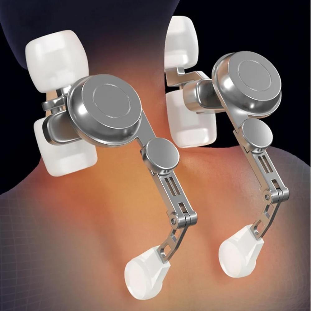 Masajeador Térmico Recargable Cuello Espalda Ajustable Portátil img #4