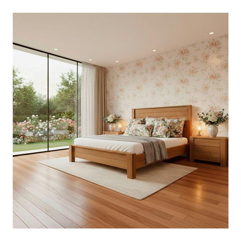 Cama Catherine King Size En Roble img #3