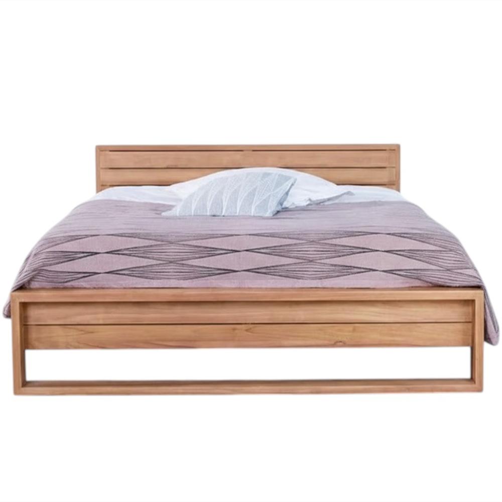 Cama Kakai King En Roble img #1