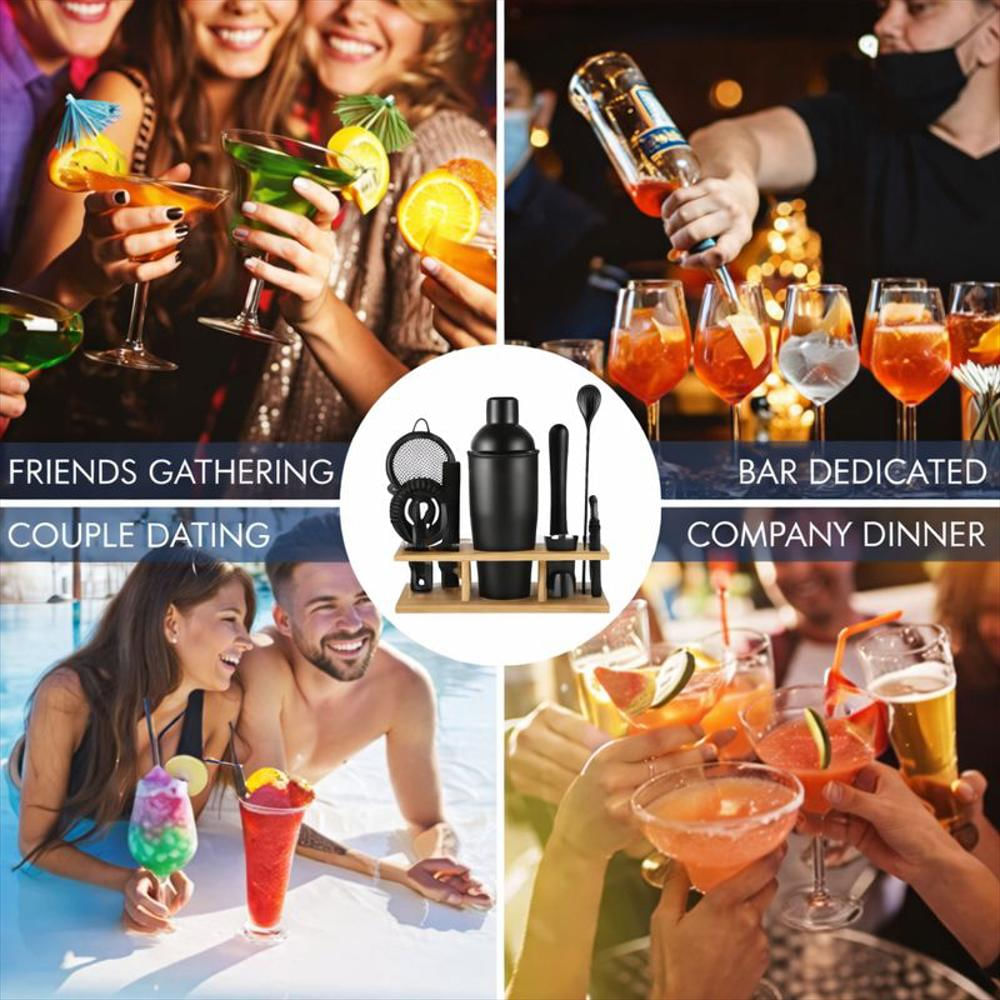 Kit Coctelería Bar Profesional 11 Piezas Cocktail Cócteles img #3