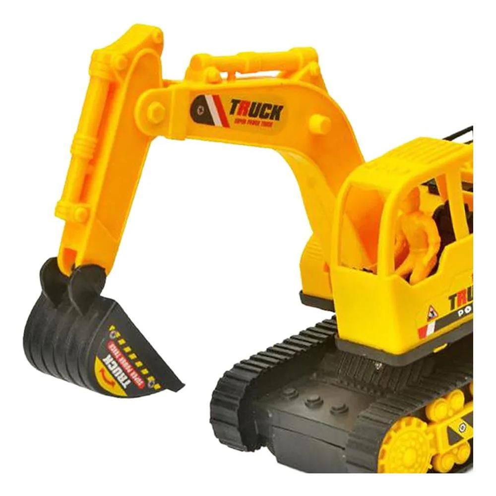Retro Excavadora Control Remoto Inalambrico Recargable Con Oruga img #2