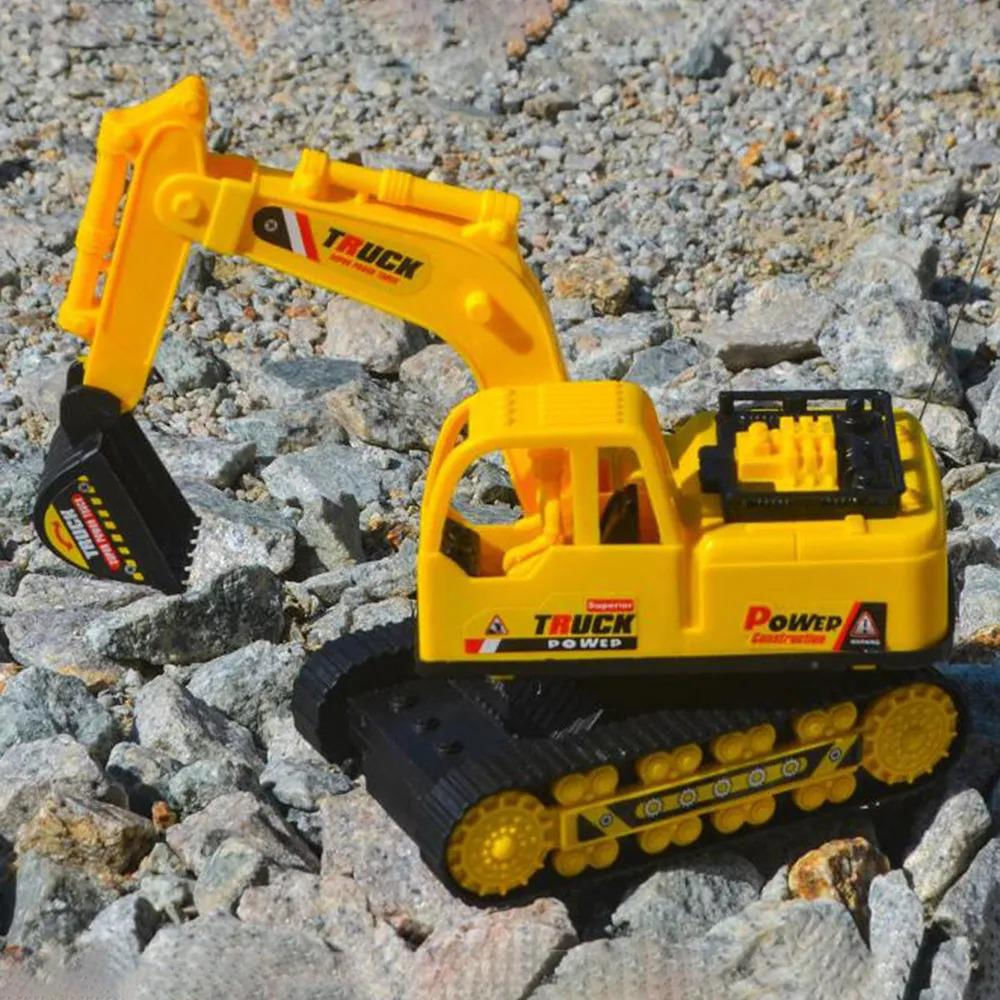 Retro Excavadora Control Remoto Inalambrico Recargable Con Oruga img #4