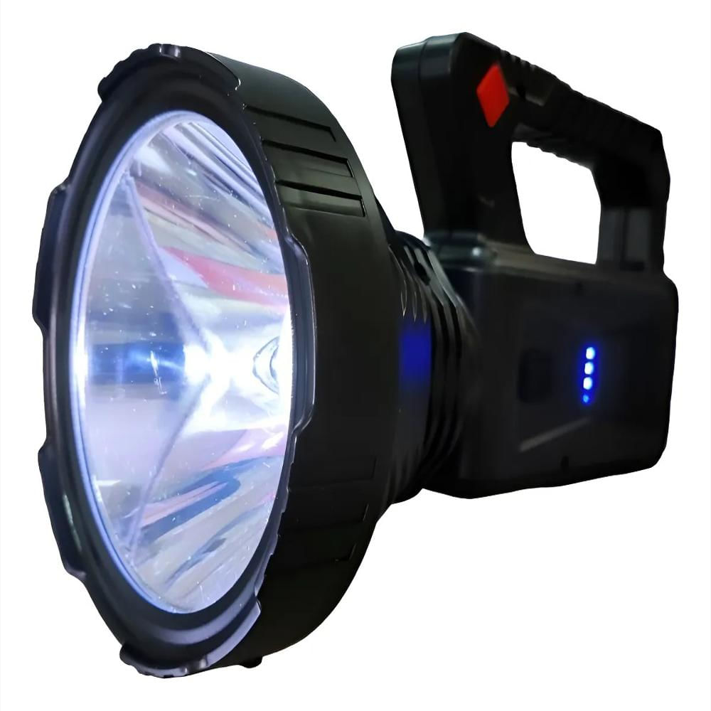 Linterna Reflector Recargable Profesional Alta Intensidad Led img #1