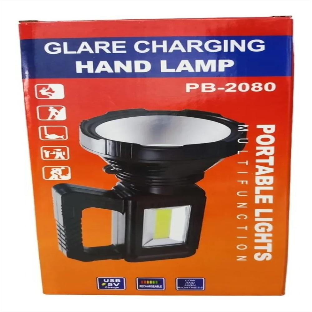 Linterna Reflector Recargable Profesional Alta Intensidad Led img #3