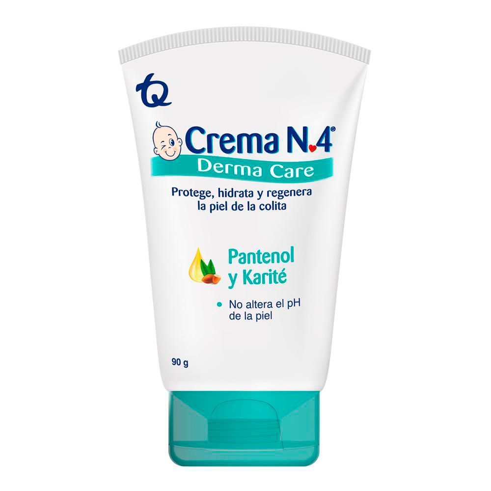 Crema antipañalitis CREMA No 4 con pantenol y karité (90  gr)