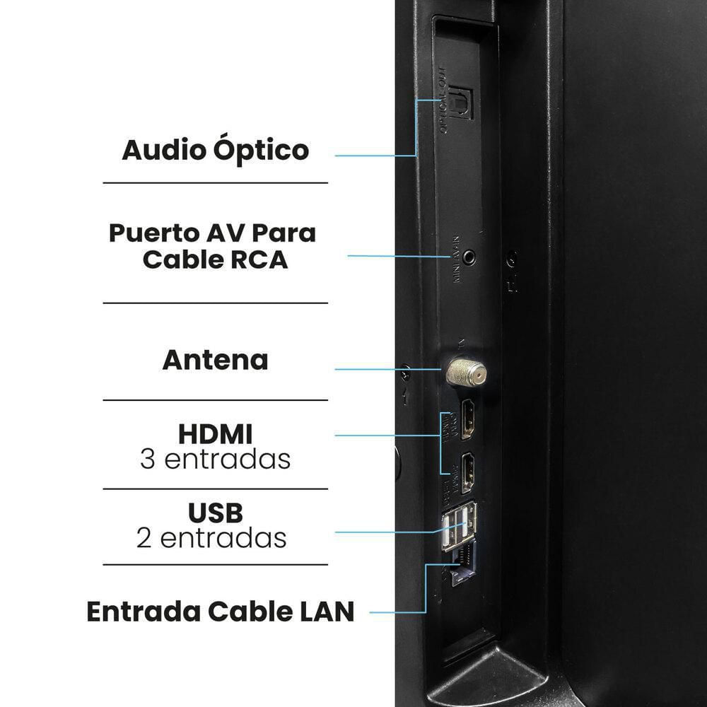 Televisor CHALLENGER 40 pulgadas LED Fhd Smart TV 40TO65 img #4