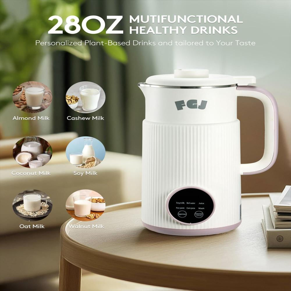 Máquina Para Hacer Leche 28 Oz Blanca img #2