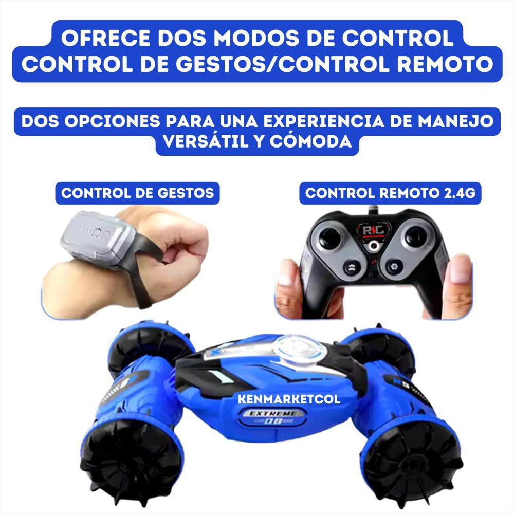 Carro Control Remoto Anfibio Stund 2 Controles img #4