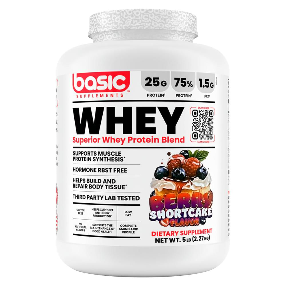 Whey Basic 5 Libras Berry Shortcake img #1