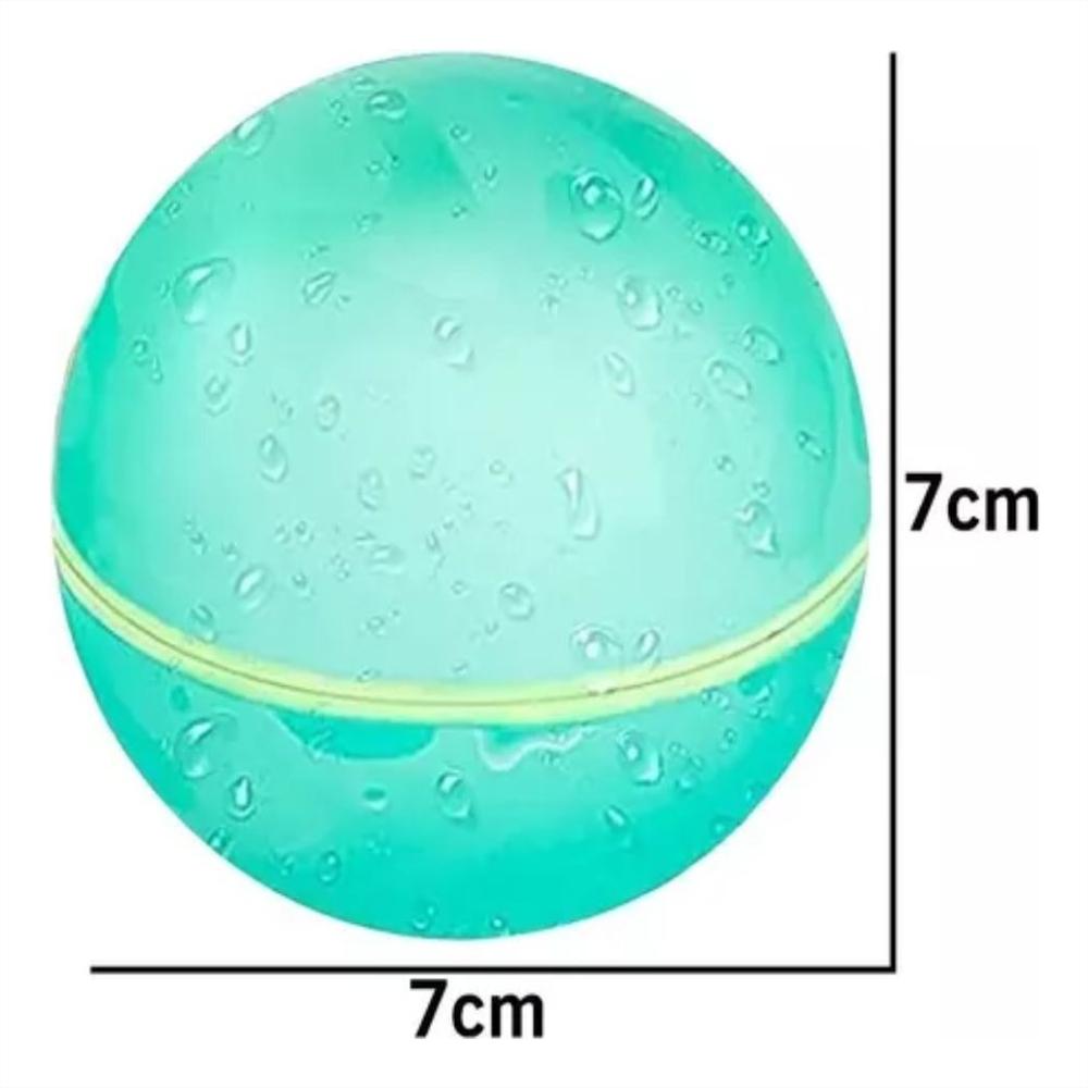 Globos Reutilizables De Agua Con Cierre Magnético Pack X6 img #3