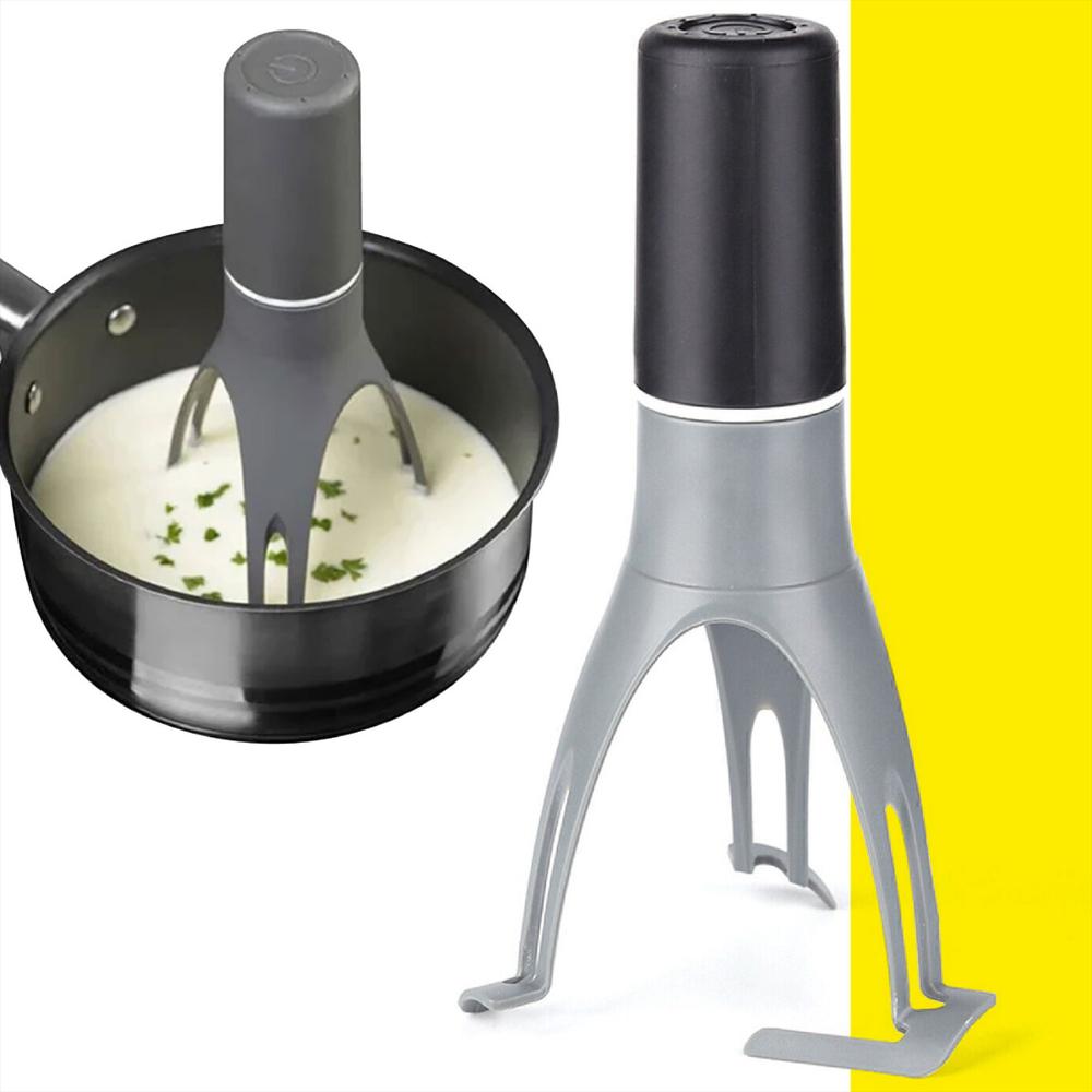Batidor Mezclador Automático Inalámbrico Para Cocina Con Base Estable img #1
