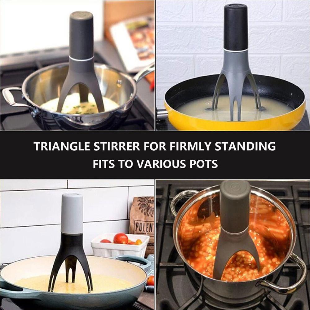Batidor Mezclador Automático Inalámbrico Para Cocina Con Base Estable img #3