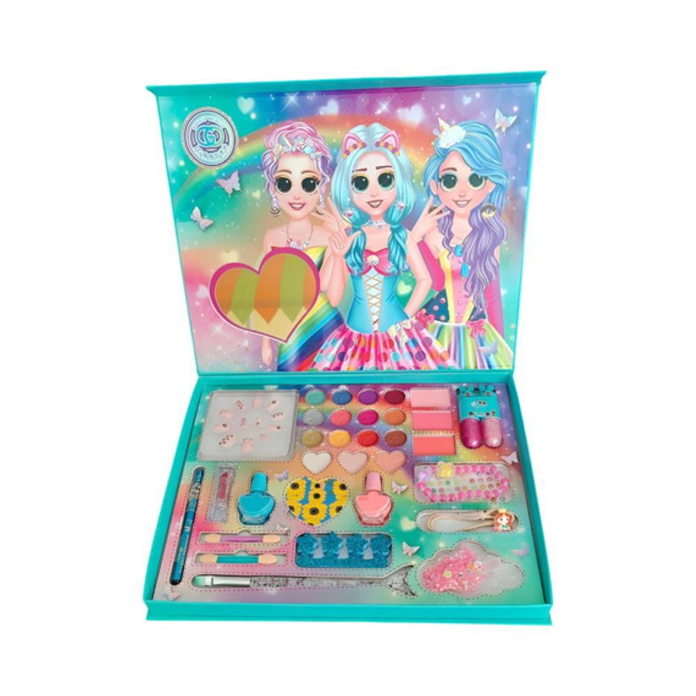 Set De Maquillaje Infantil Fantasía Arcoíris img #1