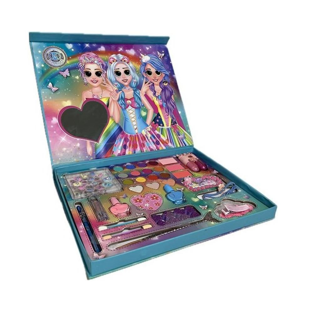Set De Maquillaje Infantil Fantasía Arcoíris img #3