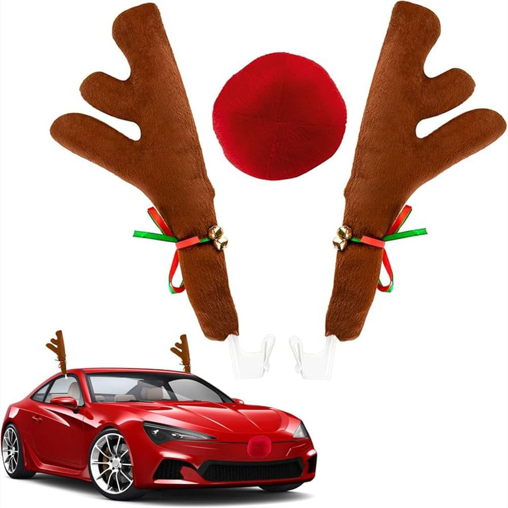 Navidad Reno Para Carro Merry Christmas Cachos img #1