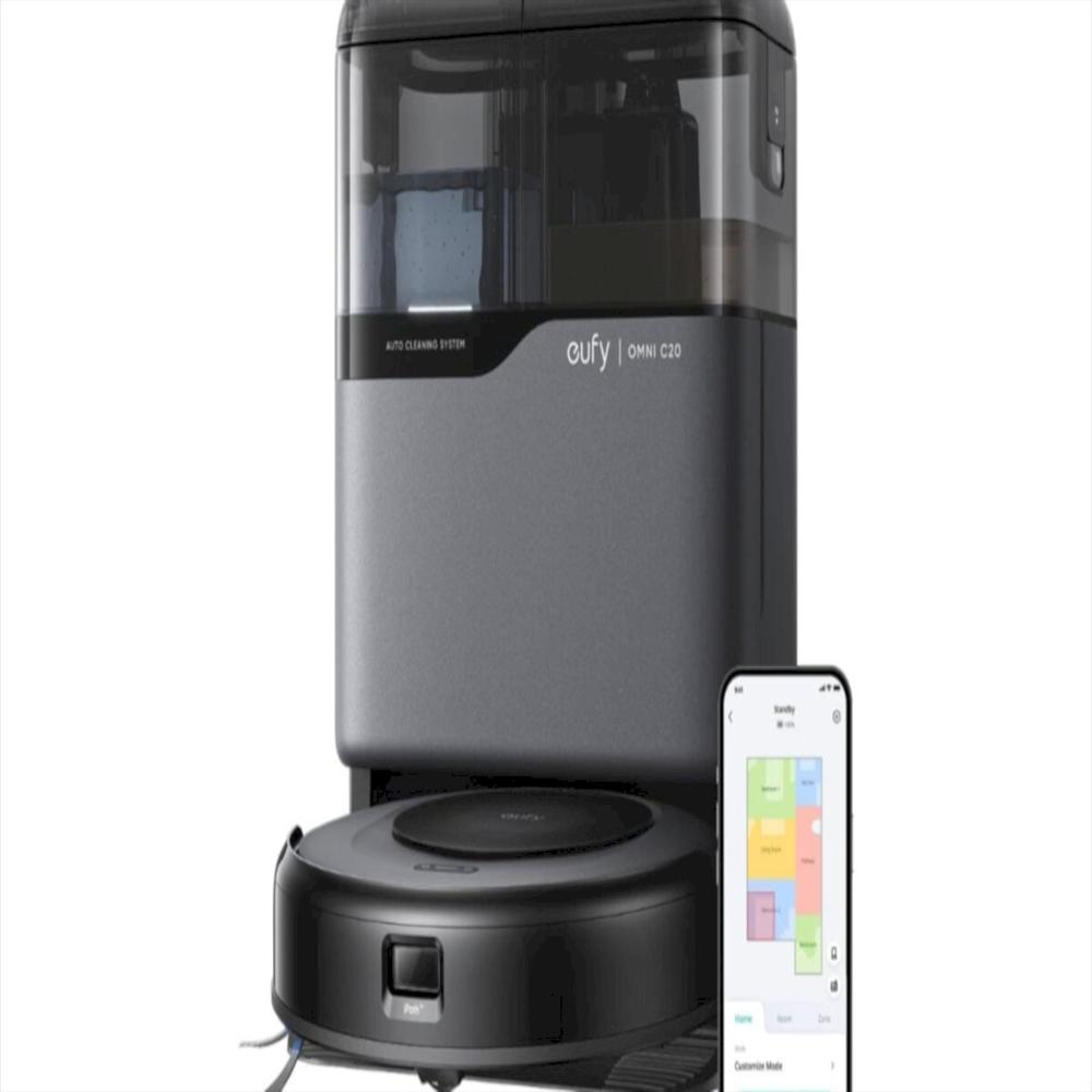 Robot Aspiradora Y Trapero Eufy C20 Con Base De Autolimpieza 5 En 1 Robot Aspiradora Y Trapero Eufy C20 Con Base De Autolimpieza 5 En 1