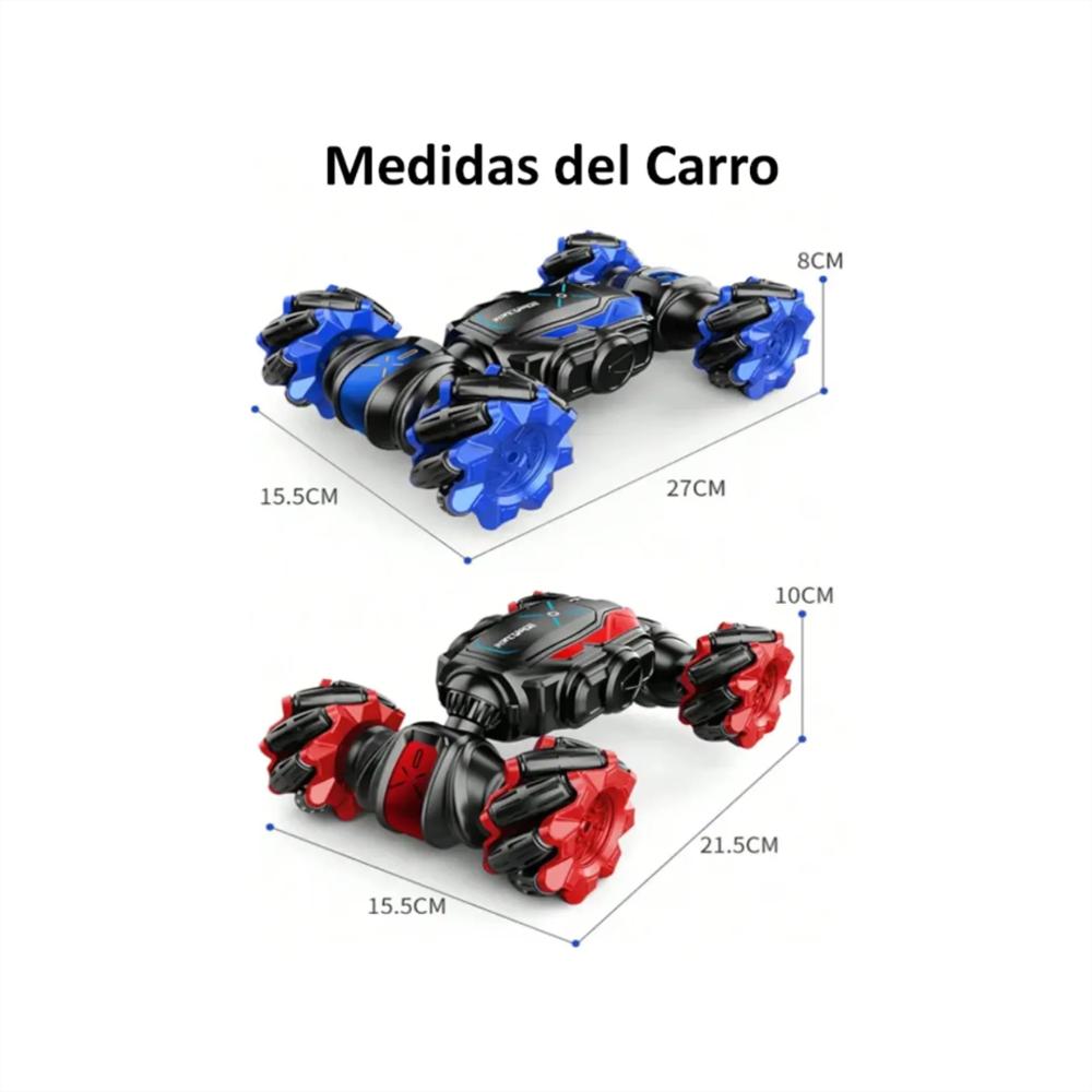 Carro Control Remoto Mano Recargable Giro 360 Sensor Gestos img #2