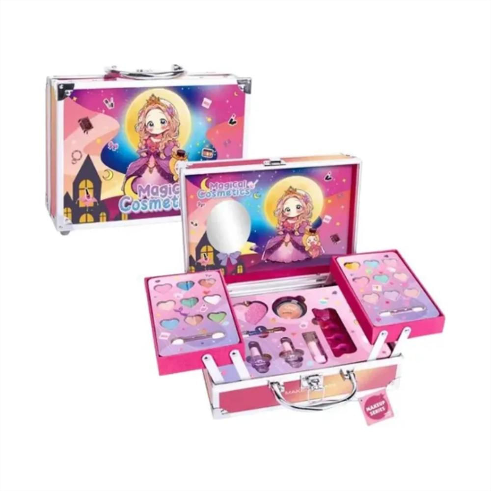 Set De Belleza Maletín Caja Maquillaje Para Niños img #1