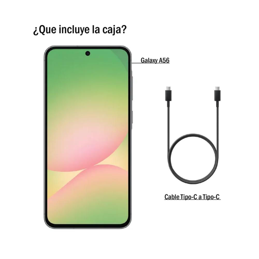 Celular Samsung Galaxy A56 5G 256Gb 12Gb Ram Blanco + Reloj Inteligente img #4