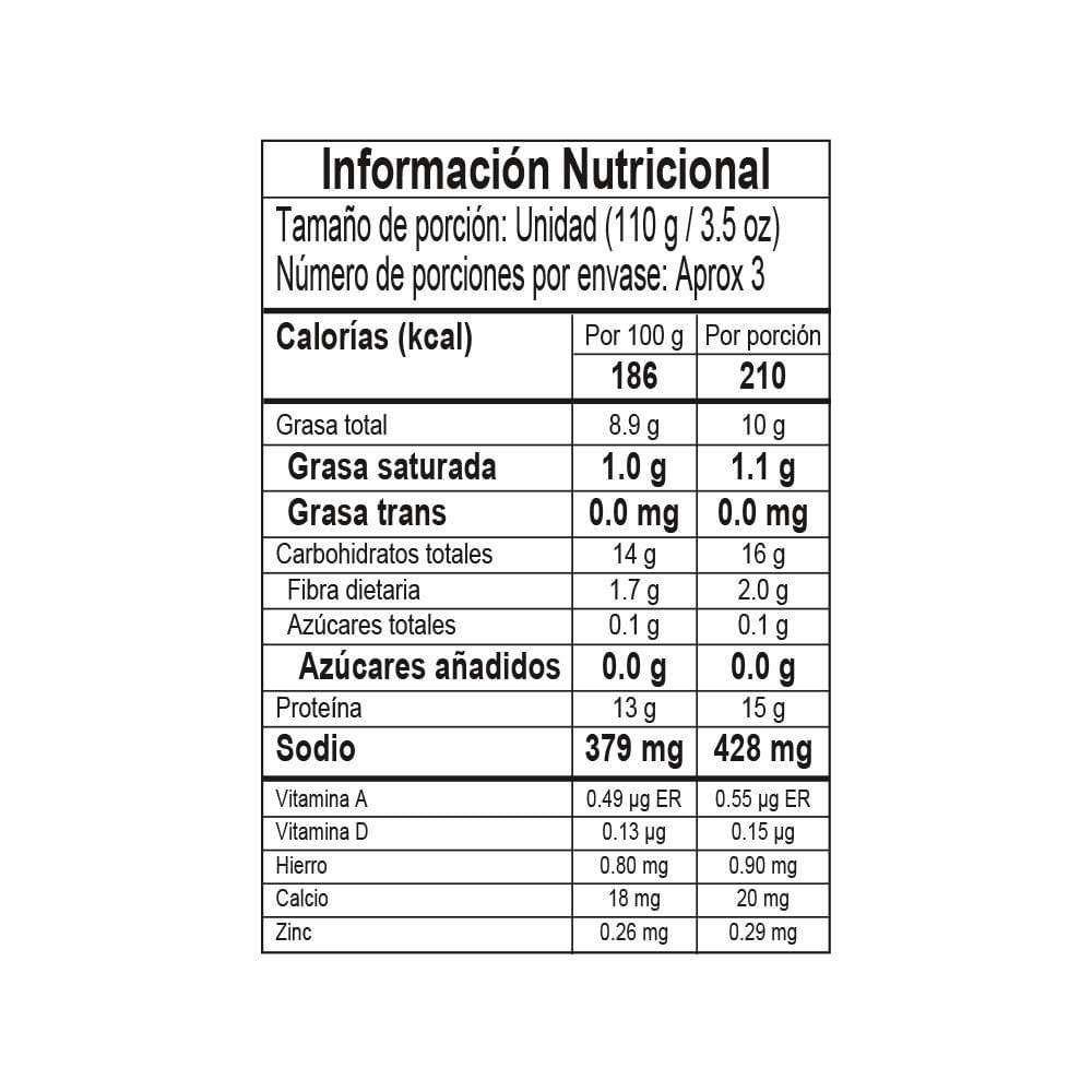 Pescado Apanado Alaska  ANTILLANA 320  gr img #2