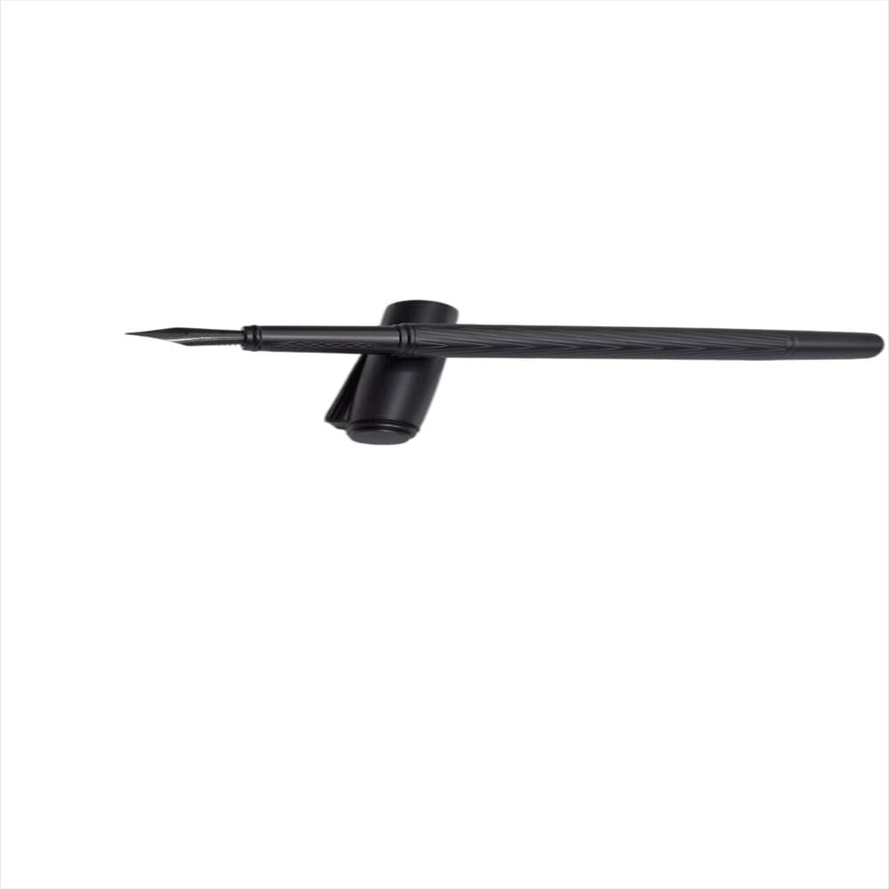 Pluma Estilofráfica Ejecutiva Negra Escritura Elegante img #1