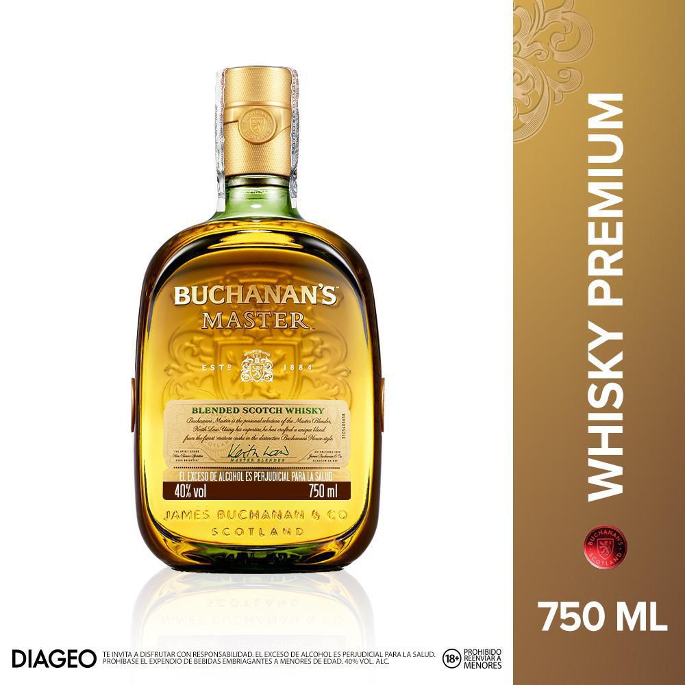 Whisky Buchanans Master 750ml