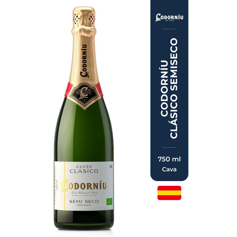 Vino blanco CODORNIU demisec espumoso Otra Cepa (750  ml)