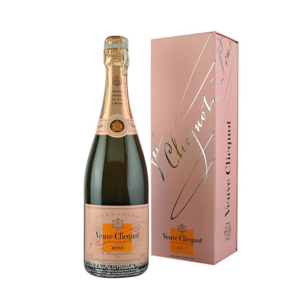 Champaña VEUVE CLICQUOT rosé Pinot Gri (750  ml)